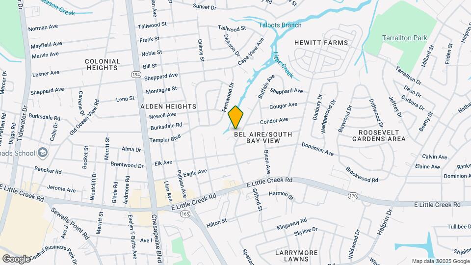 8035 Buffalo Ave Map and Location Details