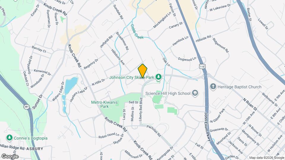 722 Liberty Bell Blvd Map and Location Details