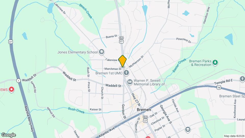 4 Marchman St Map and Location Details