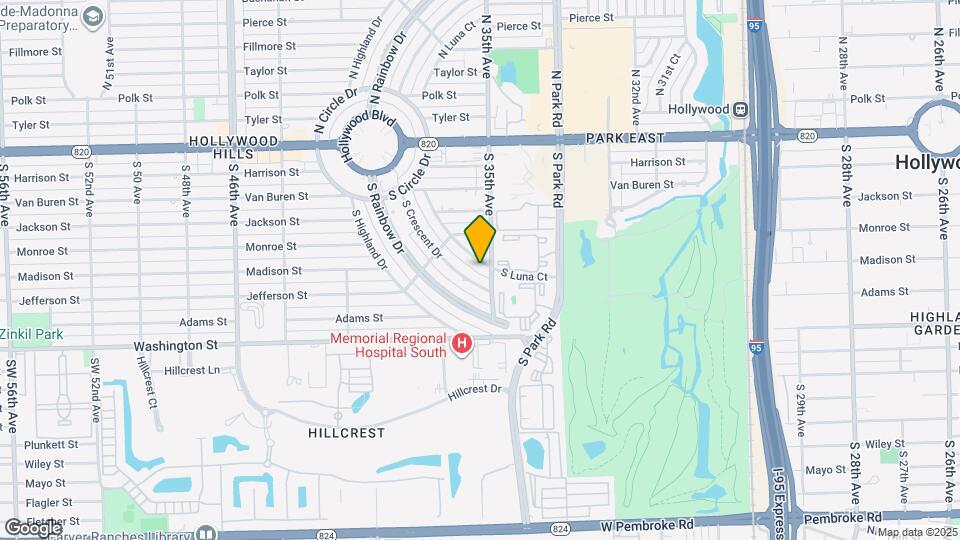 600 S Luna Ct Map and Location Details