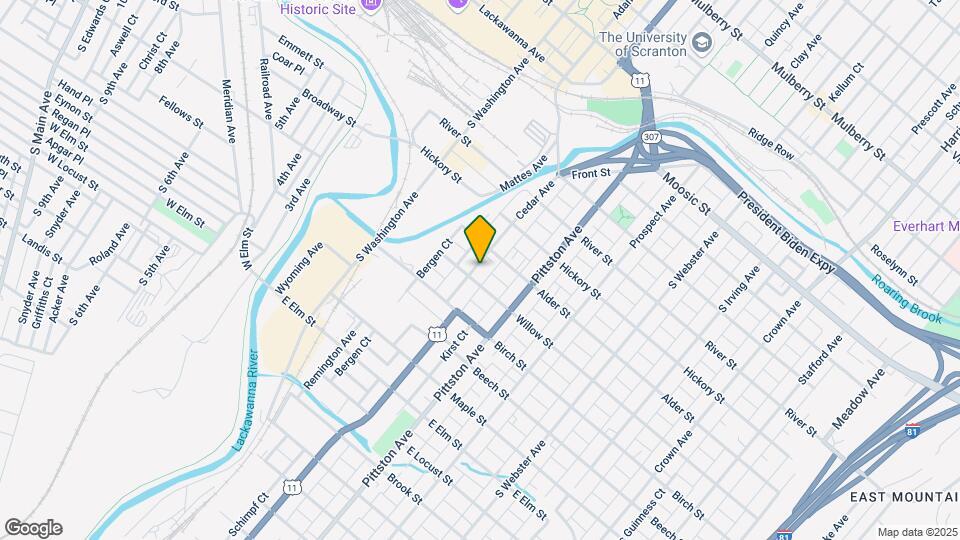 621-623 Cedar Ave Mapa y Detalles de la Ubicación