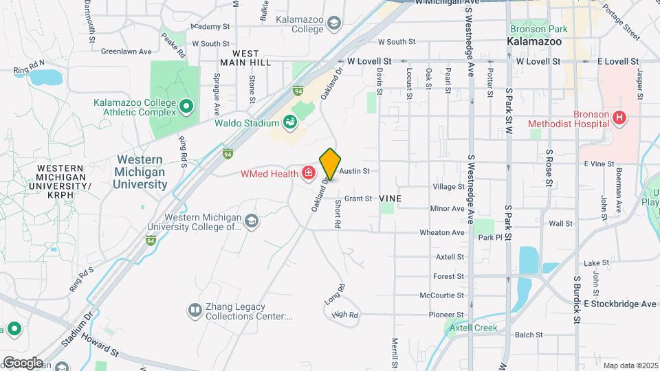 819 Oakland Dr Map and Location Details