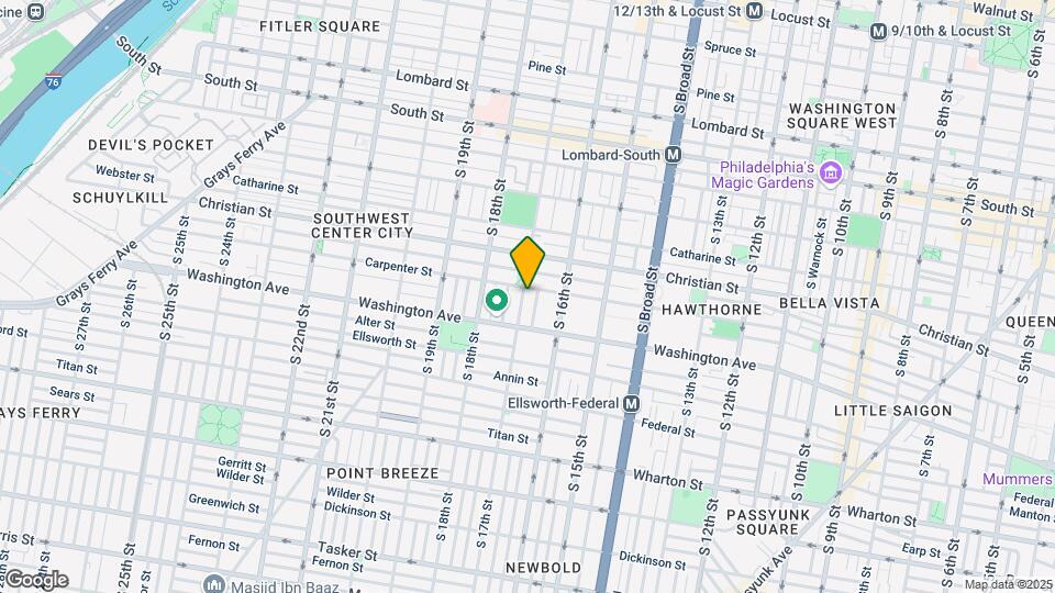 1007 S 17th St Map and Location Details