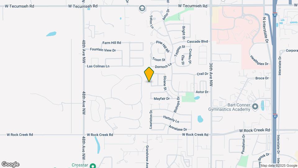 2904 Glasgow Dr Map and Location Details