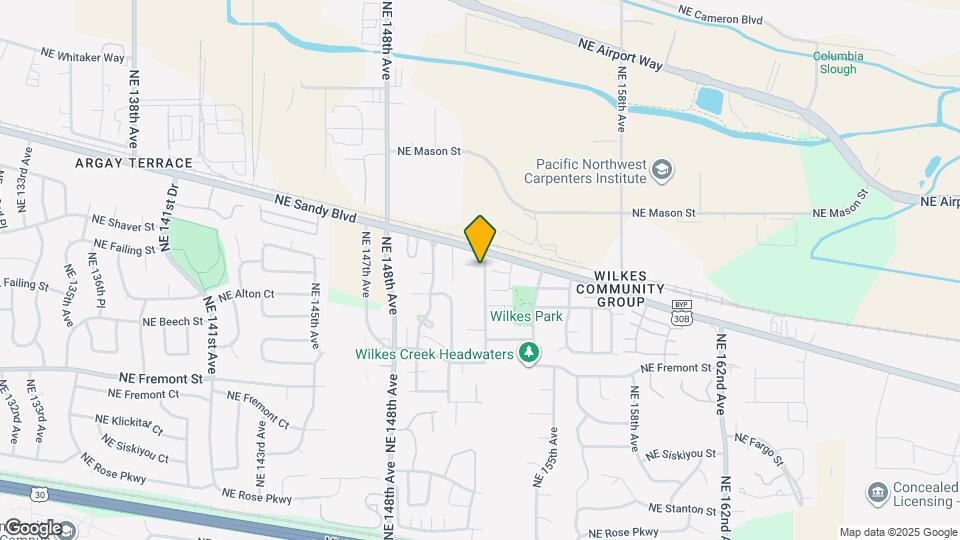 3865 NE 152nd Ave Map and Location Details