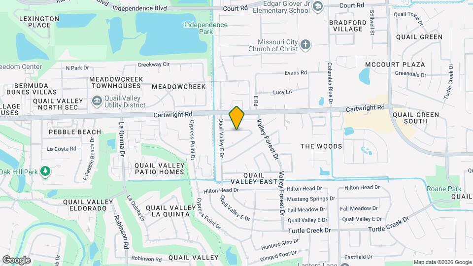 2407 Bradford Dr Map and Location Details