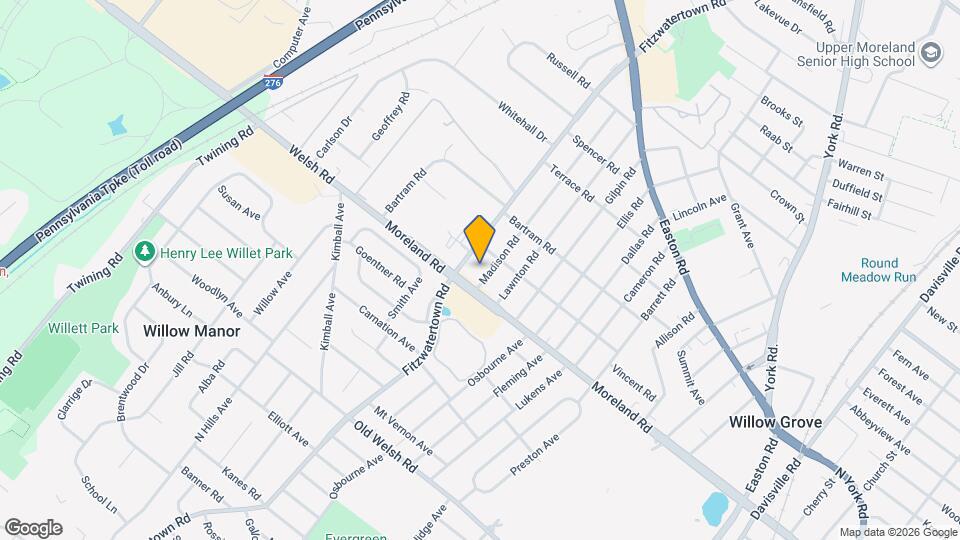 6 Madison Rd Apartments and Nearby Willow Grove Apartments For Rent