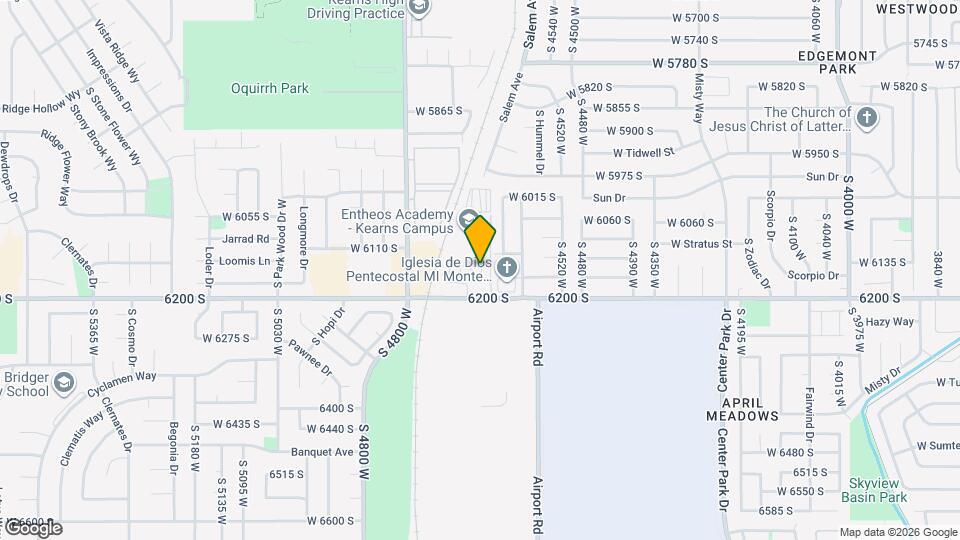 4673 W Miramonte Wy Map and Location Details