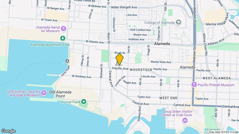 209 Pacific Ave Mapa y Detalles de la Ubicación