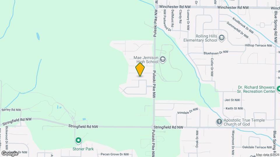 3706 Wilbanks Dr Map and Location Details