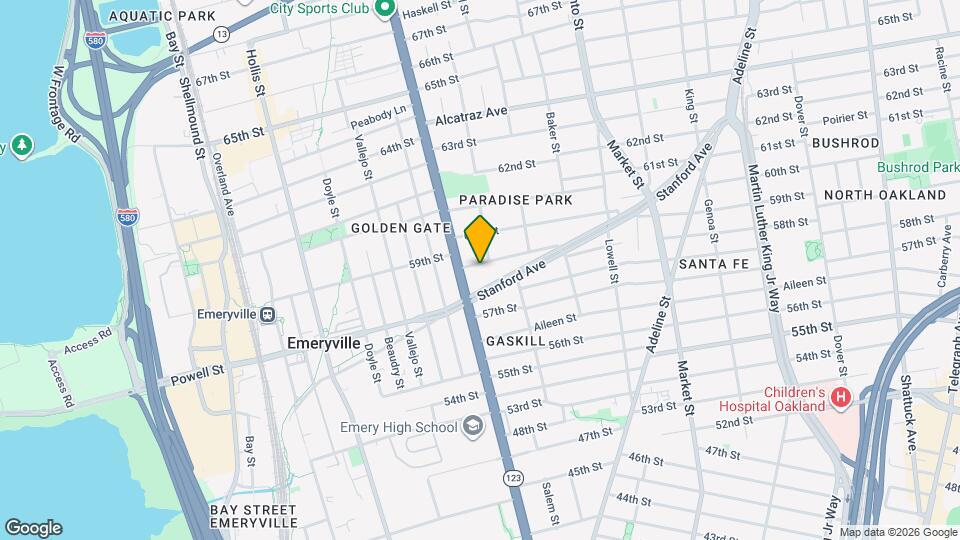 1089-1091 59th St Map and Location Details