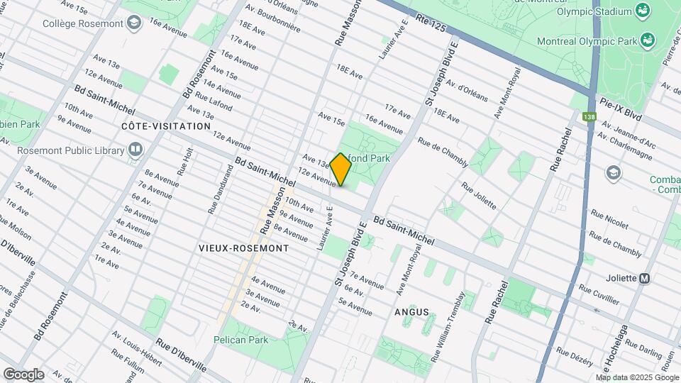 5180 12e Ave Map and Location Details