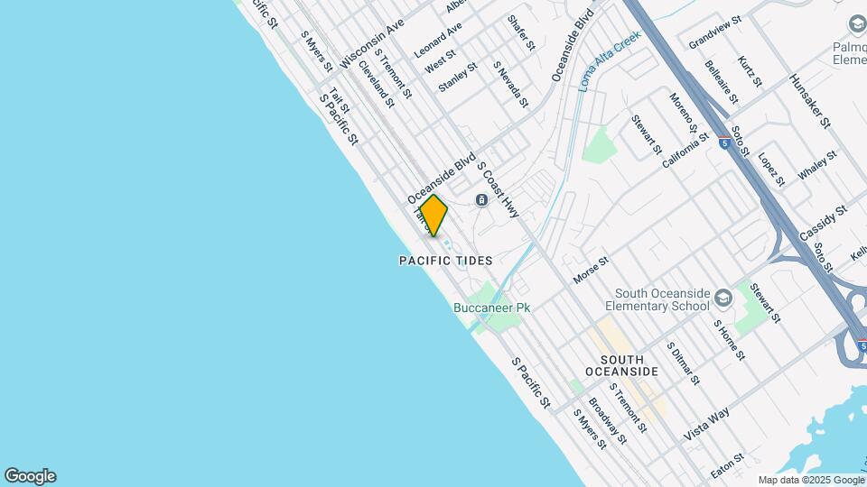 1312 S Pacific St Map and Location Details