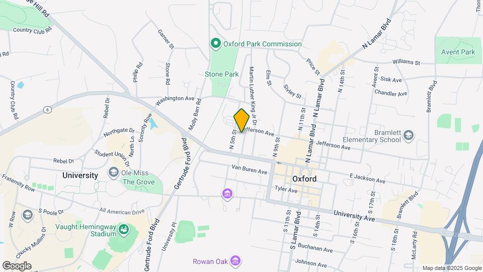 213 N 6th St Map and Location Details