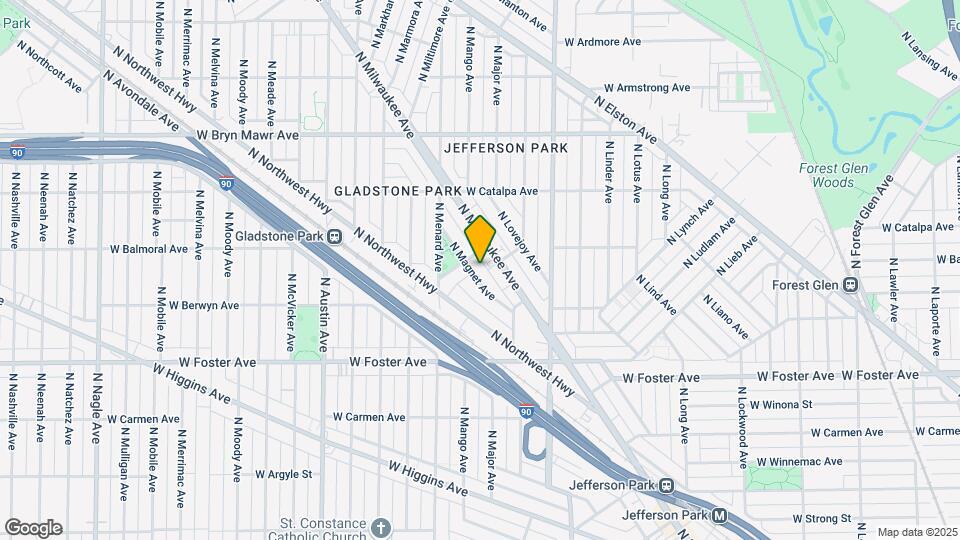 5365 N Magnet Ave, Unit 2 Map and Location Details