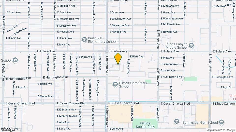 330 S Garden Ave Map and Location Details