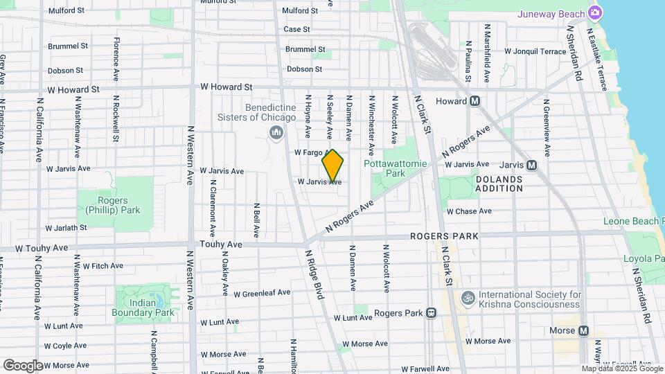 2029 W Jarvis Mapa y Detalles de la Ubicación
