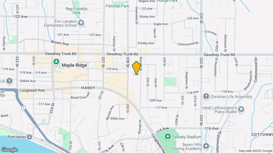 11887 Burnett St. Map and Location Details