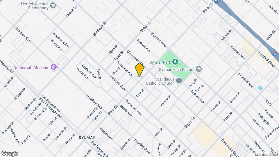 14585 Polk St Map and Location Details