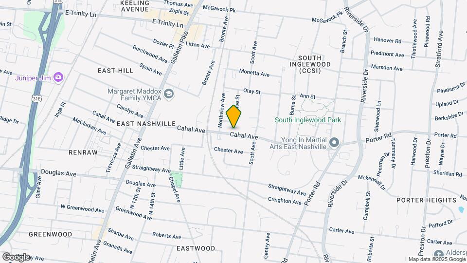 1611B Cahal Ave Map and Location Details