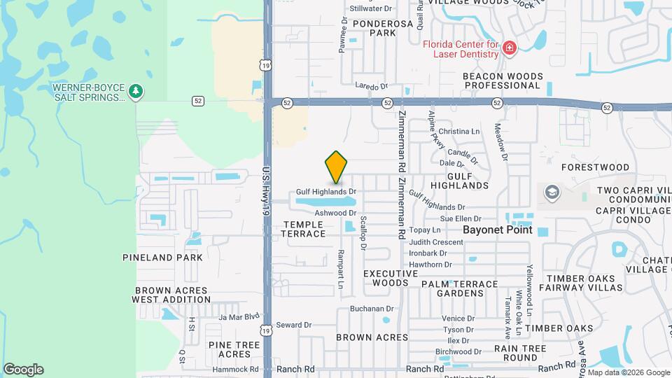 7219 Gulf Highlands Dr Map and Location Details
