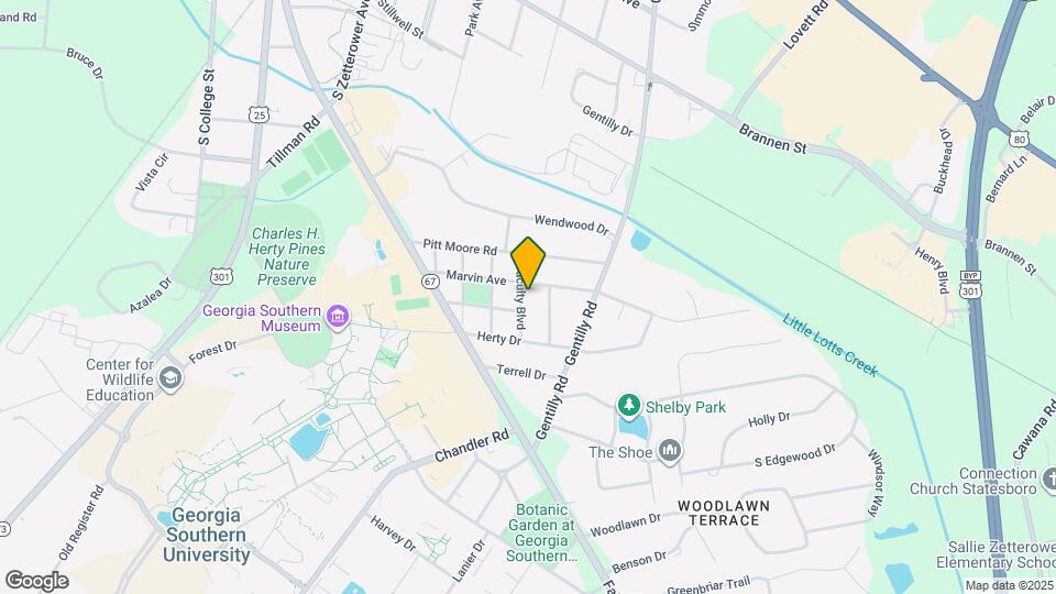 203 Faculty Blvd Map and Location Details