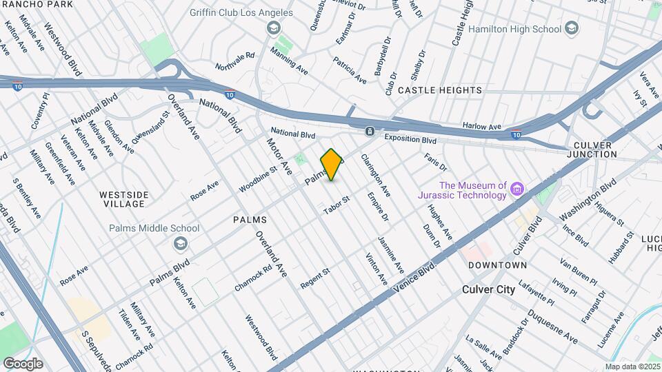 3532 Vinton Ave Mapa y Detalles de la Ubicación