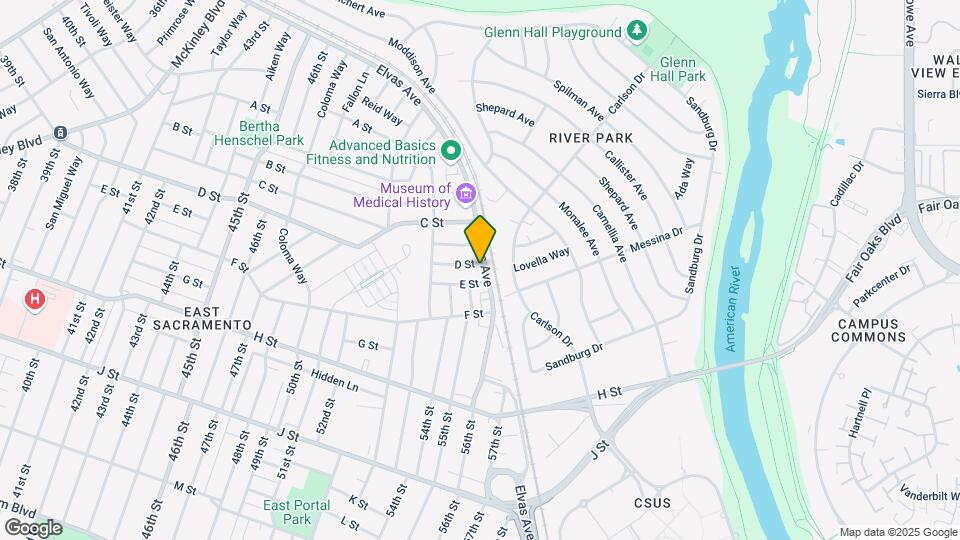 5536 D St Map and Location Details