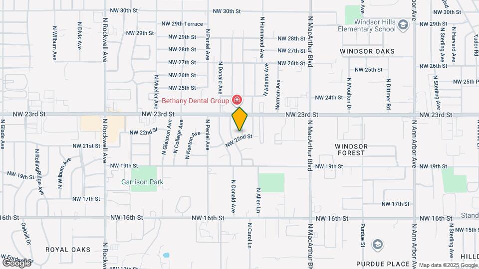 6301 NW 22nd St Map and Location Details
