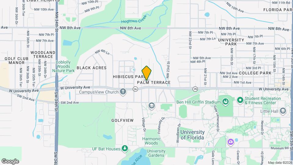 102 NW 24th St Map and Location Details