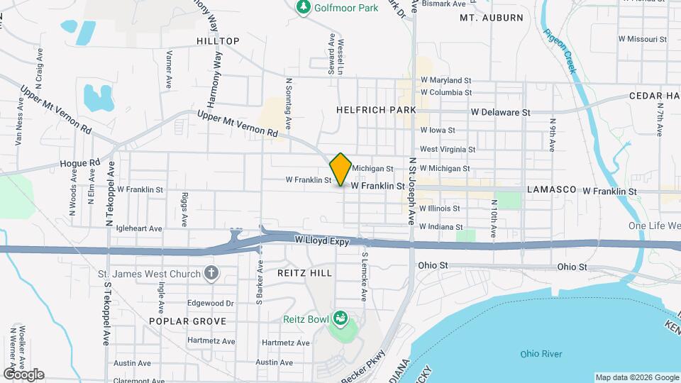 210 N Marine Ave Mapa y Detalles de la Ubicación