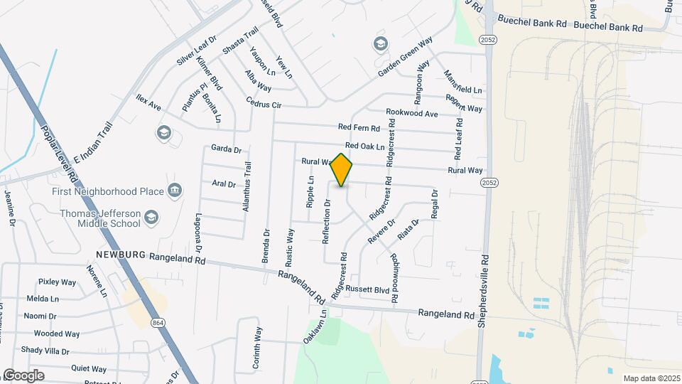 5414 Robinwood Rd Map and Location Details