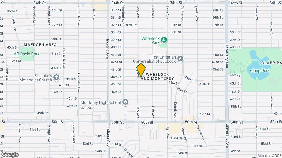 3117 44th St Map and Location Details