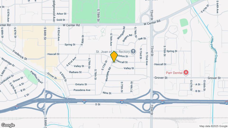 3267 Westgate Rd Map and Location Details