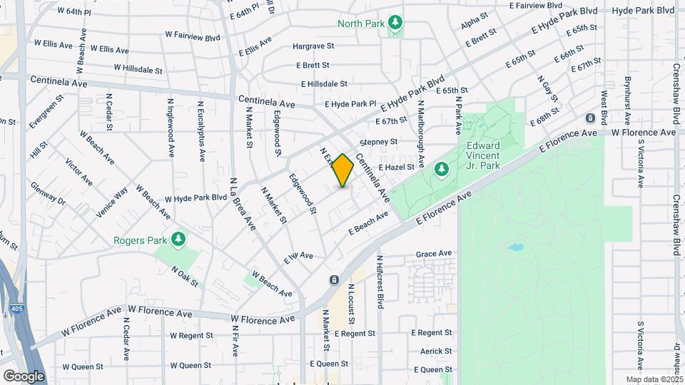 342-344 E Hazel St Mapa y Detalles de la Ubicación