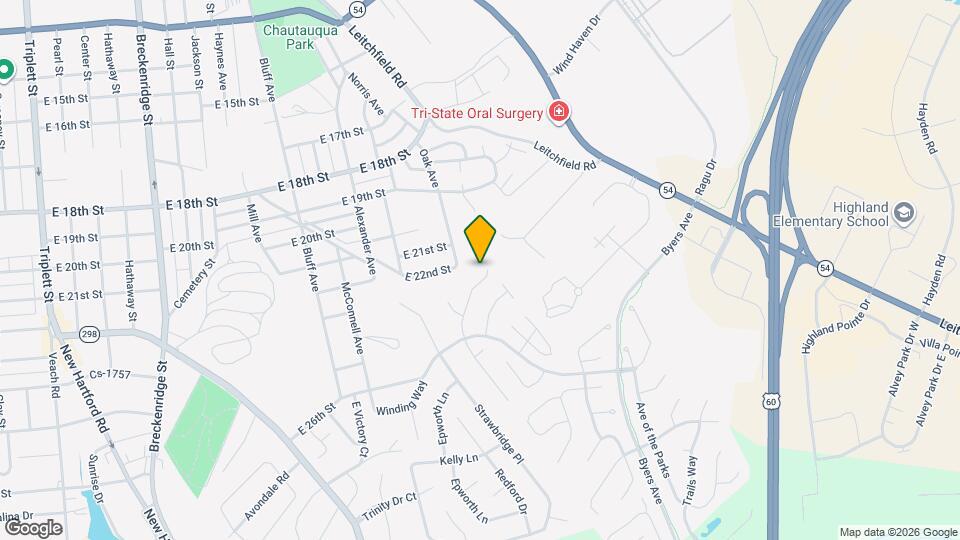 2524 Landing Ter Map and Location Details