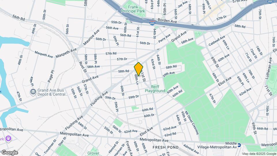 60-22 61st St Mapa y Detalles de la Ubicación