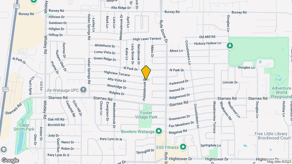 7804 Pebblebrook Dr Map and Location Details