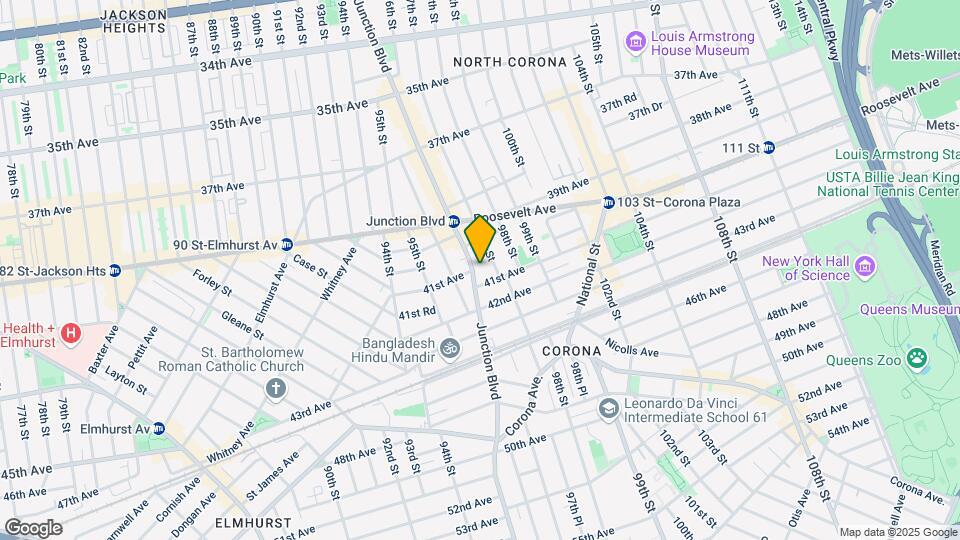 40-59 Junction Blvd Mapa y Detalles de la Ubicación