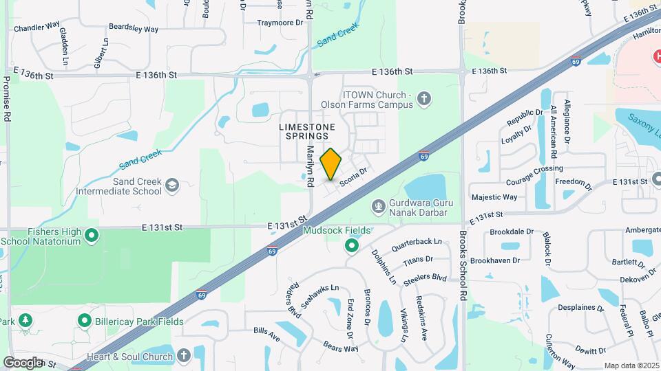 12035 Zircon Ln Map and Location Details