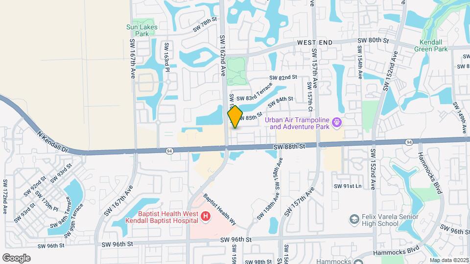 8660 SW 161st Ave Map and Location Details