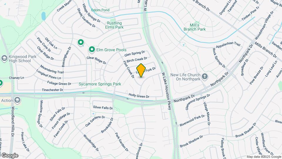 4103 Garden Springs Dr Map and Location Details