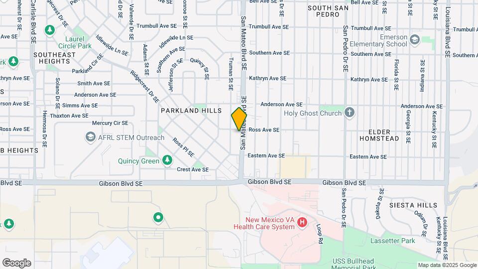 1311 San Mateo Blvd SE Map and Location Details