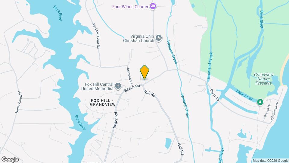 705 Beach Rd Map and Location Details