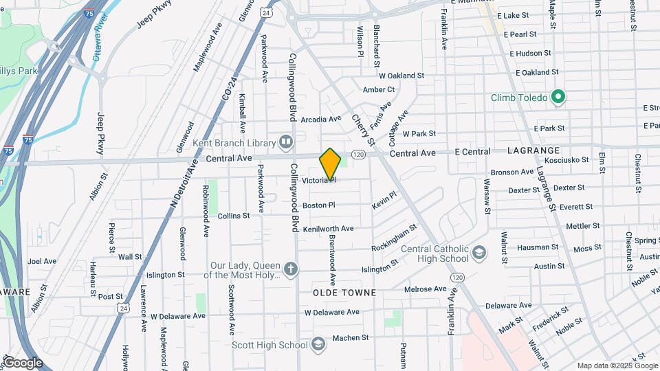 405 Victoria Pl Map and Location Details