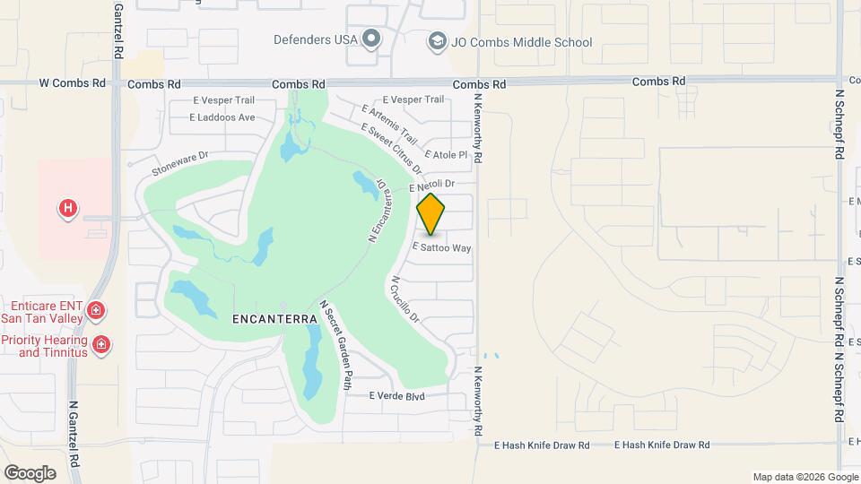 1636 E Sattoo Way Map and Location Details