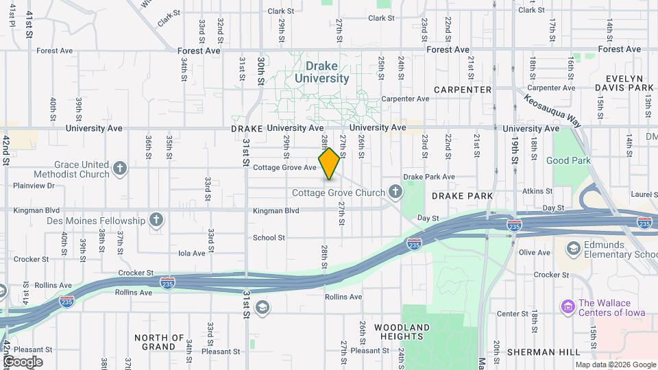 1087 28th St Map and Location Details