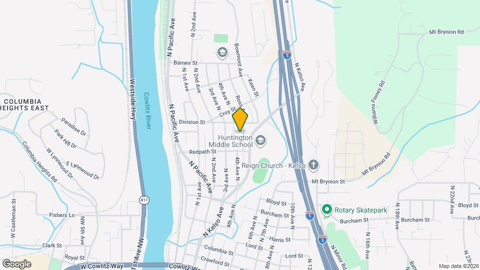 1213 Ross Ave Map and Location Details