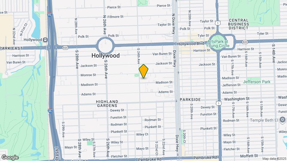 2325 Madison St Map and Location Details