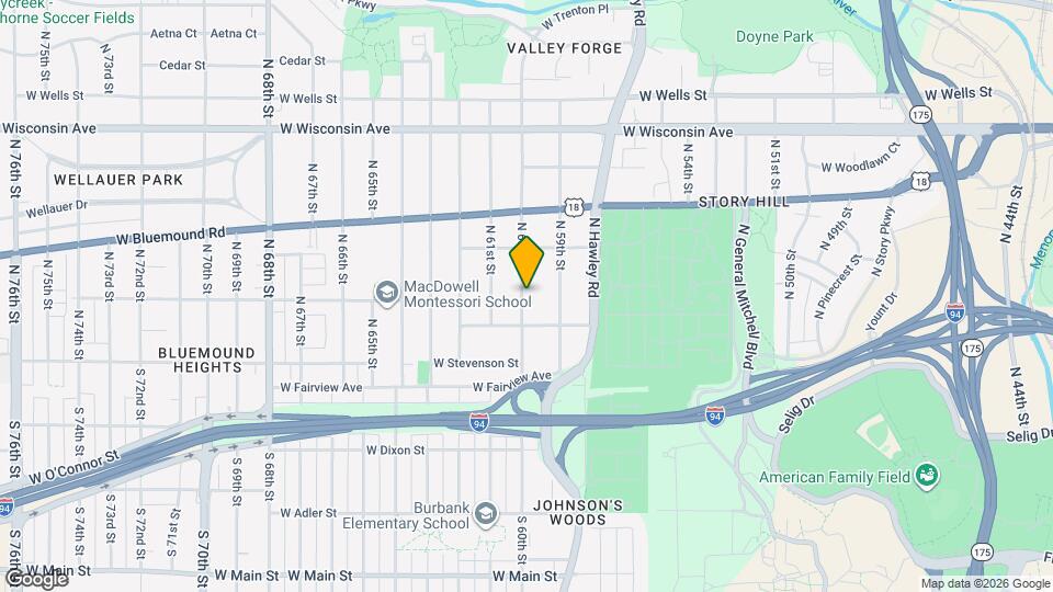 300 N 60th St Mapa y Detalles de la Ubicación